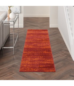 Nourison Essentials - Nre03 Red Area Rug 2 ft. 2 in. X 7 ft. 6 in. Runner