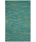 Nourison ESSENTIALS Area Rug Nourison Essentials Area Rug NRE01-Blue Green