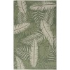 Nourison Home Garden Oasis GOA02 Green Ivory 4 ft. X 6 ft. Area Rug