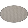 Nourison Courtyard Ivory/Charcoal COU01 4 ft. Round Rug