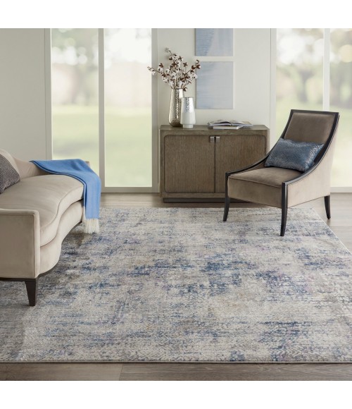 Royal Terrace Area Rug Kathy Ireland Royal Terrace Area Rug KI47 Ivory/Multi 8'10" x 11'10"