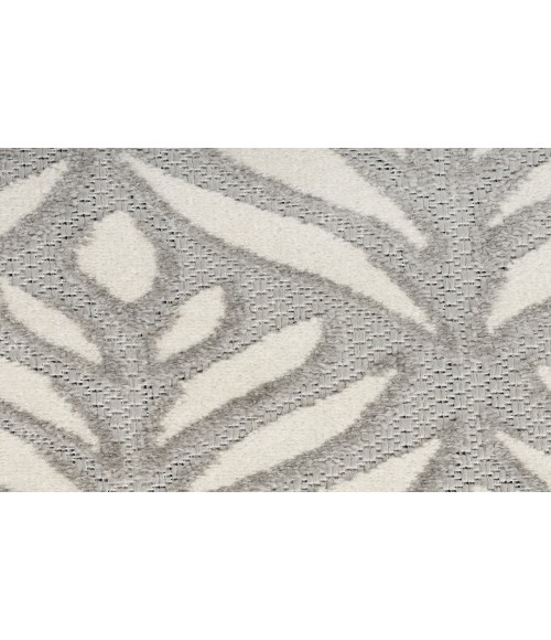 Nourison Aloha Grey ALH35 7’10” Round Rug