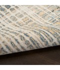 Nourison Home Washable Decor Ivory Blue WSD07 7 ft. 10 in. X 10 ft. Rectangle Rug