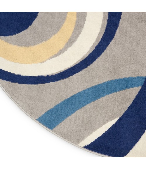 Nourison Grafix Area Rug GRF21-Grey