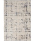 Nourison Rustic Textures Ivory Blue RUS06 6 ft. X 9 ft. Rect. Rug