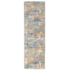 Calvin Klein Ck950 Rush - Ck951 Blue Beige Area Rug 2 ft. 3 in. X 7 ft. 3 in. Runner