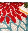 Aloha Area Rug Nourison Aloha Area Rug ALH05 Green 10' x 14'