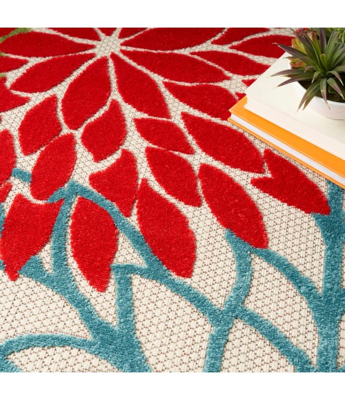 Aloha Area Rug Nourison Aloha Area Rug ALH05 Green 10' x 14'