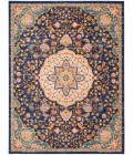 Nourison Passion Area Rug PSN22 Navy Multicolor