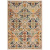 Nourison Allur - Alr03 Ivory Multicolor Area Rug 3 ft. X 5 ft. Rectangle