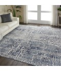 Nourison URBAN DECOR Area Rug Nourison Urban Decor Area Rug URD01-Slate/Ivory