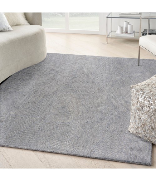 Michael Amini Ma30 Star Area Rug SMR01 Slate 5'3" x 7'3"