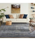 kathy ireland Home Malta Area Rug MAI01-Navy