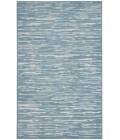 Nourison Casual Blue Rug CSU04 9 ft. 2 in. X 12 ft. Rectangle - Rugs Town Nourison Casual Blue CSU04 9 ft. 2 in. X 12 ft. Rectangle Rug