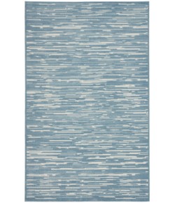 Nourison Casual Blue CSU04 9 ft. 2 in. X 12 ft. Rectangle Rug