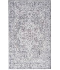 Nicole Curtis Machine Washable Series 1 Ivory Grey SR101 7 ft. 10 in. X 9 ft. 10 in. Rectangle Rug