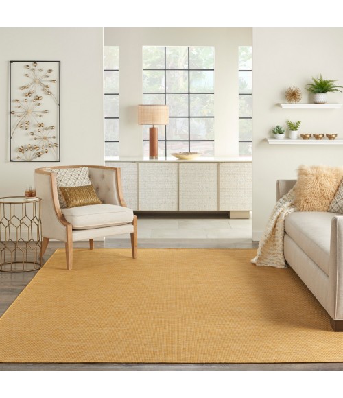 Positano Area Rug Nourison Positano Area Rug POS01 Yellow 10' x 14'