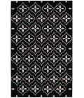 Nourison Home Nourison Essentials Black Ivory NRE04 4 ft. X 6 ft. Rectangle Rug