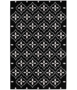 Nourison Home Nourison Essentials Black Ivory NRE04 4 ft. X 6 ft. Rectangle Rug