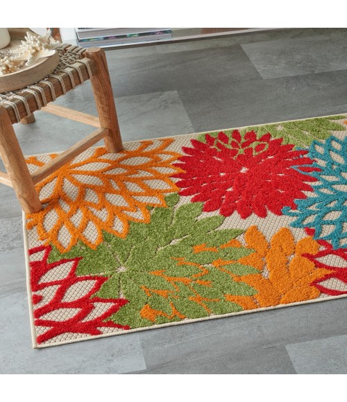 Nourison Aloha Area Rug ALH05 Green 3' x 5'