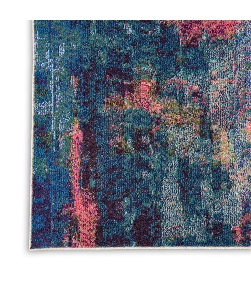 Nourison Celestial Area Rug CES09-Blue/Yellow