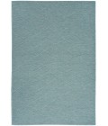 Nourison Washable Solutions Aqua WSL01 7 ft. X 10 ft. Rect. Rug