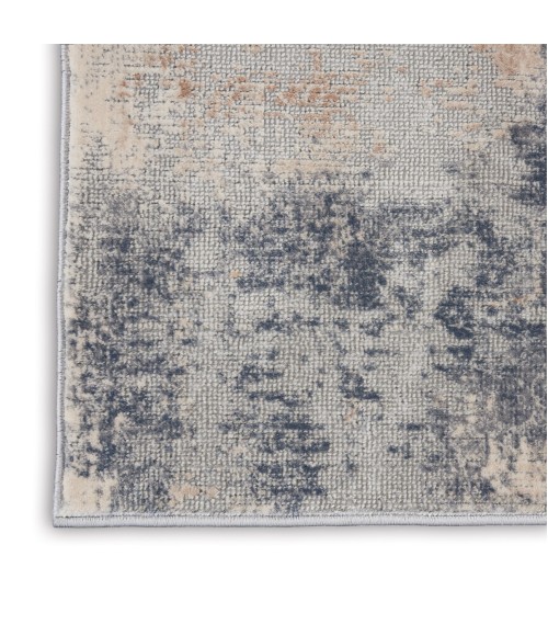 Nourison Rustic Textures Beige Grey RUS02 6 ft. X 9 ft. Rect. Rug