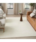 Nourison Plush Cloud Ivory PLC01 8 ft. X 10 ft. Rect. Rug