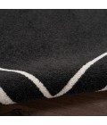 Nourison Home Nourison Essentials Black Ivory NRE02 7 ft. X 10 ft. Rectangle Rug