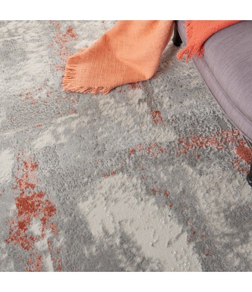 Nourison Elation Area Rug ETN06-Grey Brick