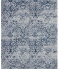 Nourison Damask Area Rug DAS06-Ivory/Navy