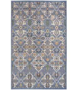 Nourison Allur Light Blue ALR03 7 ft. X 10 ft. Rectangle Rug