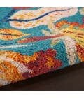 Nourison ALLUR Area Rug Nourison Allur Area Rug ALR09-Turquoise Multicolor