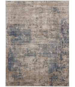 Nourison Home Quarry QUA02 Blue Beige 7 ft. 10 in. X 9 ft. 10 in. Area Rug
