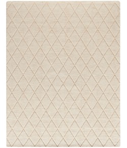 Nourison Wool Haven Ivory WOH01 7 ft. 9 in. X 9 ft. 9 in. Rect. Rug