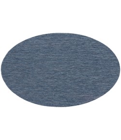 Nourison Practical Solutions Navy Blue PSL01 8 ft. Round Rug