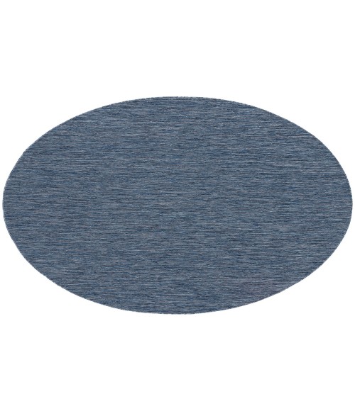 Nourison Practical Solutions Navy Blue PSL01 8 ft. Round Rug