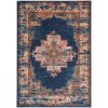 Nourison Passion - Psn03 Navy Area Rug 5 ft. 3 in. X 7 ft. 3 in. Rectangle