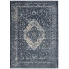 kathy ireland Home Ki25 Malta - Mai11 Navy Area Rug 7 ft. 10 X 10 ft. 10 Rectangle