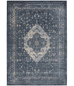 kathy ireland Home Ki25 Malta - Mai11 Navy Area Rug 7 ft. 10 X 10 ft. 10 Rectangle