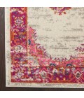 Nourison Passion Runner Area Rug PSN03-Ivory/Fuchsia