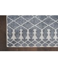 Nourison Astra Machine Washable Denim ASW10 7 ft. 10 in. X 10 ft. Rectangle Rug