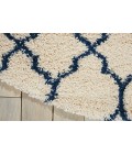 Nourison Amore Round Area Rug AMOR2-Ivory/Blue