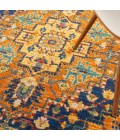 Nourison ALLUR Area Rug Nourison Allur Area Rug ALR04-Orange Multicolor