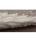 Nourison Aloha Silver Grey ALH05 9 ft. X 12 ft. Rectangle Rug