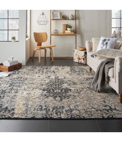 Nourison Majestic - Mst01 Black Area Rug 7 ft. 9 X 9 ft. 9 Rectangle