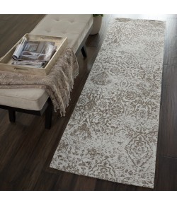 Nourison Damask - Das06 Ivory Area Rug 2 ft. 3 X 7 ft. 6 Rectangle