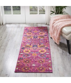 Nourison Passion - Psn01 Fuchsia Area Rug 1 ft. 10 X 6 ft. Rectangle