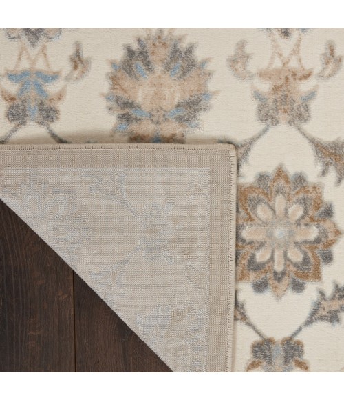 Nourison GRAND VILLA Area Rug Kathy Ireland Grand Villa Area Rug KI82-Cream