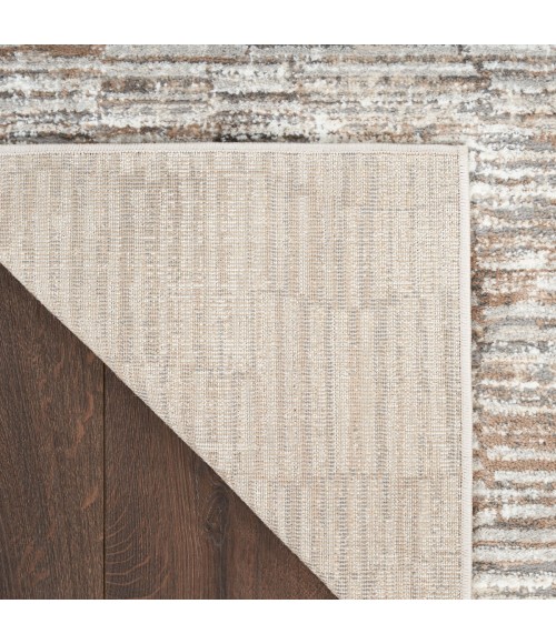 Nourison Sustainable Trends Ivory Mocha SUT06 8 ft. Rect. Rug